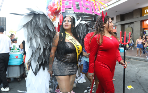 Desfile del Orgullo Gay. Para este año el eslogan del desfile fue paz, amor y seguridad,