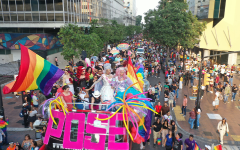 Orgullo Gay en Guayaquil.