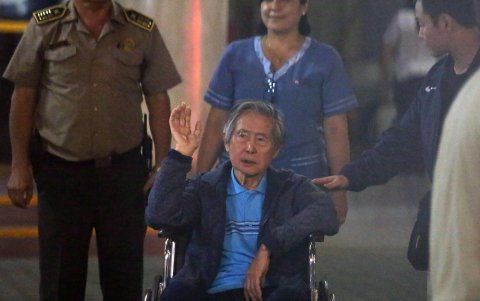 El expresidente peruano Alberto Fujimori, en una fotografía del 2018.