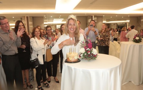 Durante el encuentro, también se celebró el cumpleaños de Alessia Molina.