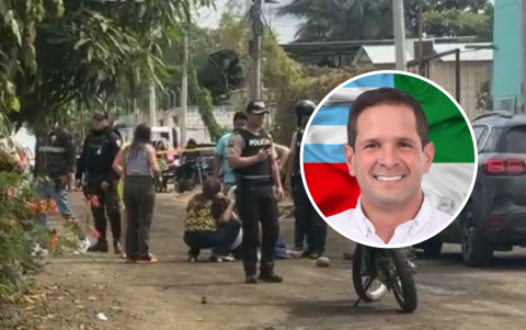 El hecho contra el reconocido político se registró en la ciudadela Municipal de Portoviejo.