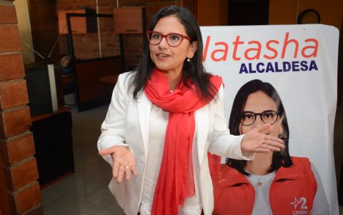 En 2023, Natasha Rojas fue candidata a la Alcaldía de Quito por Unidad Popular.