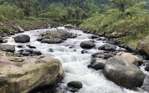 Reclamo. La ciudadanía ha denunciado que el agua del río Quindigua no es apta ya para el consumo humano.