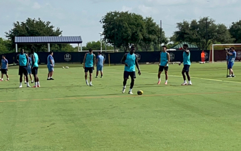 La Tri entrena previo a su encuentro con la Selección argentina en la Copa América.