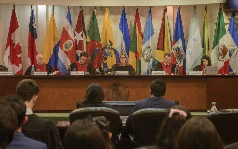 Fotografía de archivo de una audiencia de la Corte Interamericana de Derechos Humanos (CorteIDH) en San José (Costa Rica).