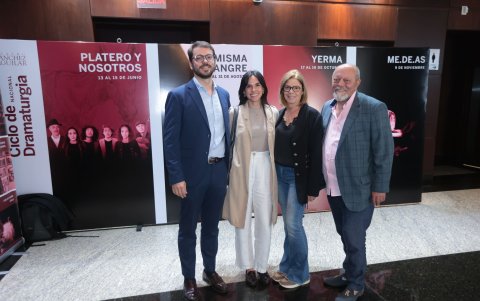 Gonzalo Barranco, Elena Martínez, Ingrid Ríos y Ramón Barranco.
