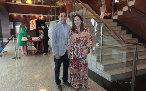 Gabriel Tama y María Teresa Vargas.