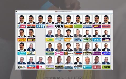 El Consejo Nacional Electoral de Venezuela, controlado por el régimen de Nicolás Maduro, publicó el tarjetón oficial para los comicios presidenciales del 28 de julio.