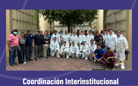 Publicación. Bajo el 'hashtag' #ElNuevoEcuadorResuelve, la entidad de Medicina Legal posteó esta gráfica