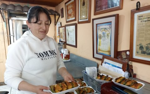Este bocadillo nació con la visita de Simón Bolívar a lo que hoy es Patate.
