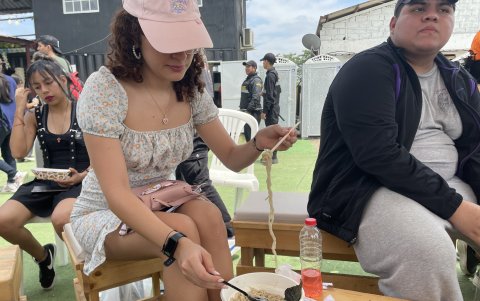 El ramen es uno de los platillos favoritos de los asistentes