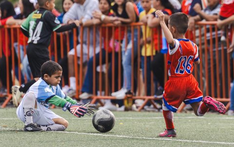 Los sueños de miles de niños se cumplieron en el torneo de LigaPro Kids.