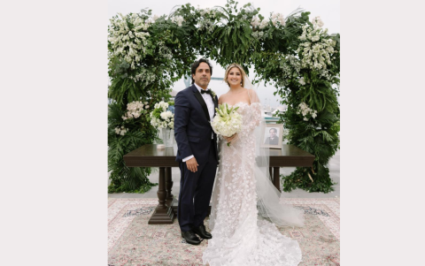 Nathalie Nervi Ponce y Napoleón Junco Salguero.