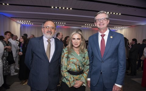 Raúl Jaramillo, Mónica Heller y Juan Carlos Vega.