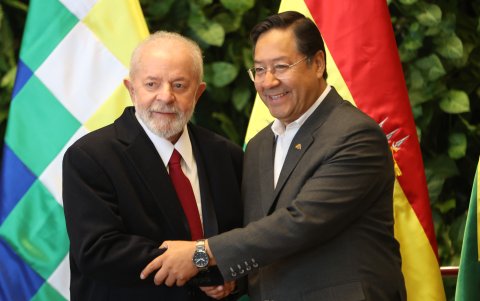 Lula da Silva y Luis Arce cierran acuerdos de cooperación en seguridad, comercio y energía.