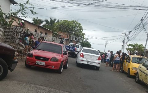 El sector donde ocurrió el asesinato.
