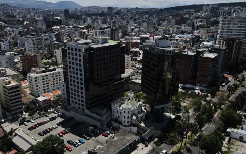 Panorama. Lo mismo sucede en la av. 12 de Octubre.