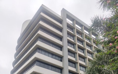 Edificio La vista de San Eduardo, en la avenida del Bombero, en el norte de Guayaquil.