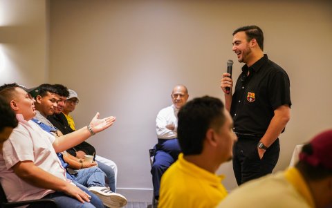 Antonio Álvarez Henríquez es el actual presidente de Barcelona Sporting Club.