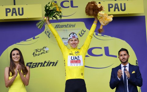 Pogacar, triple campeón del Tour de Francia, es considerado el mejor ciclista del mundo.