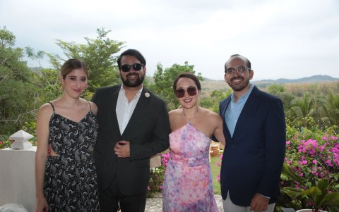 Ariana Quintero, Salvatore Fonseca, Cristina Grunauer y  Luis Eduardo Albán.