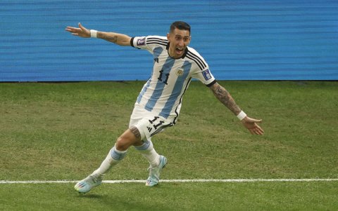 Ángel di María, que se despedirá este domingo de la selección argentina cuando dispute la final de la Copa América 2024.