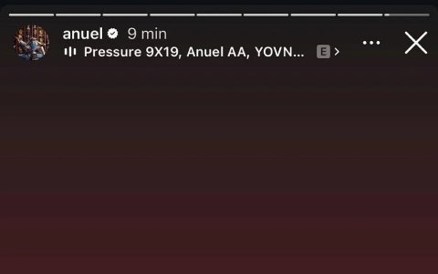 En una historia en su cuenta de Instagram, Anuel AA llamó 'pescabicho' a Ibai Llanos