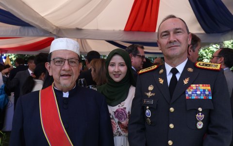 Juan Suquillo, Shaden Suquillo y Manuel Dávila.