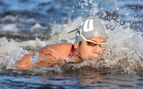 David Farinango entrena con fuerza de cara a los Juegos Olímpicos en París.