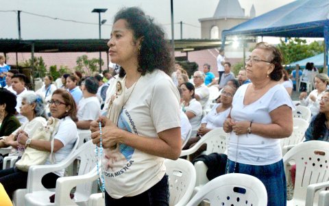 La Virgen María fue elaborada con los rasgos de la mujer guayaquileña.