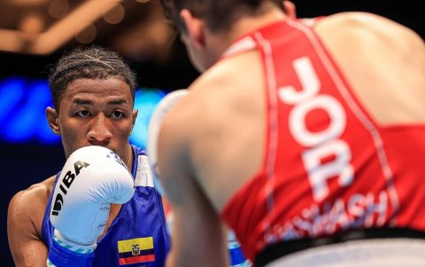 José Rodríguez, boxeador guayaquileño.