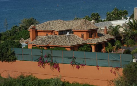 Así lucía La Gaviota, ubicada en la urbanización Los Monteros, en Marbella.