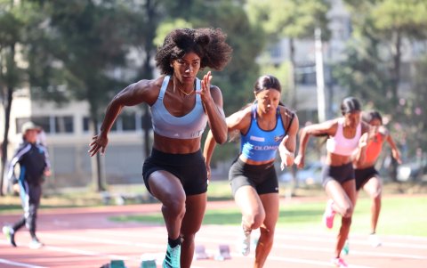 La deportista viene de entrenar a plenitud de condiciones recién hace seis meses. Antes estuvo lesionada.