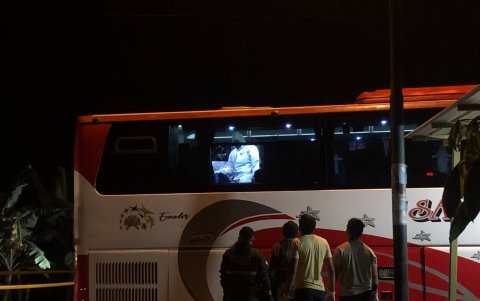 Uno de los cinco asesinados es un niño; viajaba a bordo del bus interprovincial.