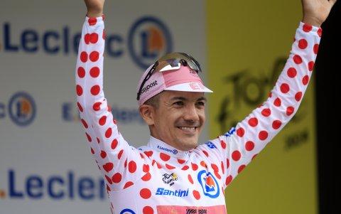 Richard Carapaz un espectáculo en el Tour de Francia, es el Rey de la Montaña.