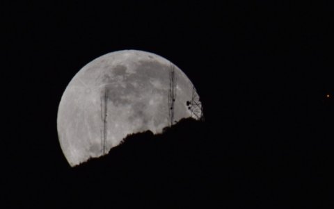 Juan Carlos Andrade ha captado imágenes únicas del satélite.