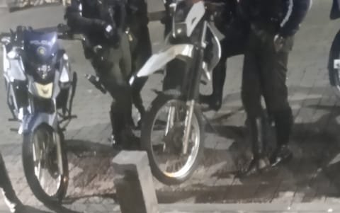 Esta es una de las piezas que adornan el monumento de la Independencia que se encontró en el poder de los delincuentes