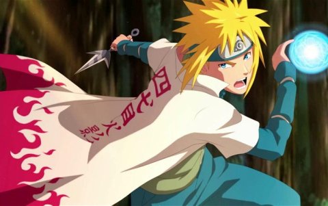 Minato Namikaze es el padre de Naruto