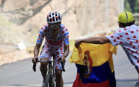 Richard Carapaz ha hecho historia en el Tour de Francia, las montañas su fuerte.