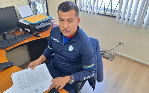 Santiago Chango, jefe de misión de la delegación parapanamericana, es quien se encuentra elaborando un informe del caso.