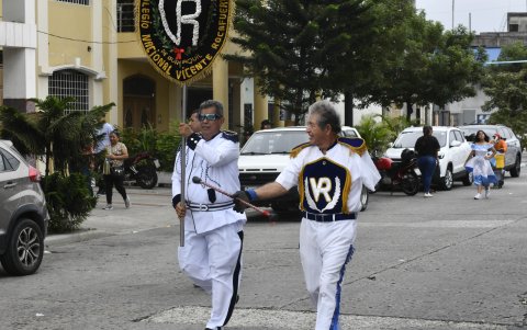 El desfile estuvo cargado de alegría.