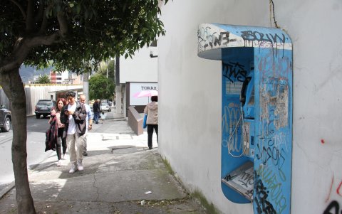 El descuido y el abandono son visibles en el sector.