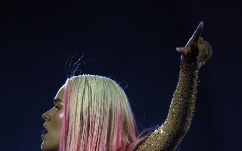 La colombiana ha llenado cuatro shows seguidos en el estadio Santiago Bernabéu