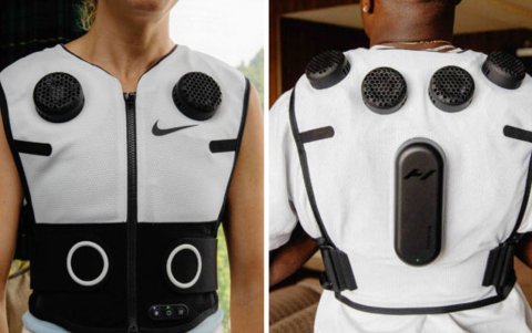 Este chaleco utiliza tecnología similar a la de la línea de dispositivos de contraste Hyperice X