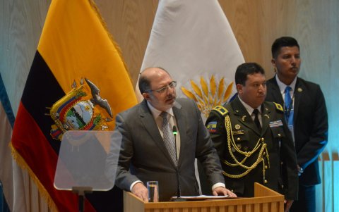 Kronfle durante su intervención.