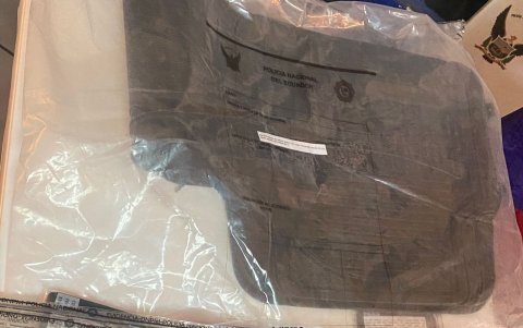 Evidencias encontradas en poder de los detenidos.