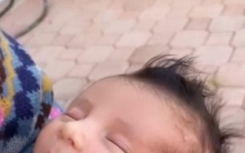 El recién nacido, Gael.