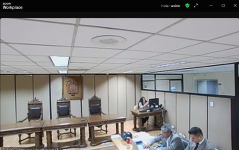 Habeas corpus. El tribual suspendió la audiencia por una hora.