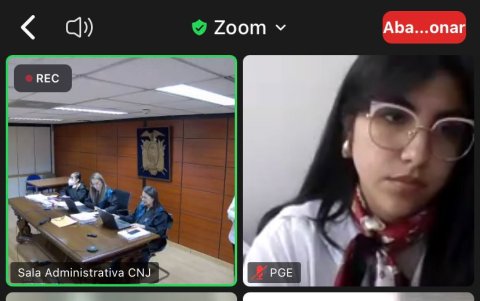 La Defensoría del Pueblo ingresó para dar asesoría a los testigos.