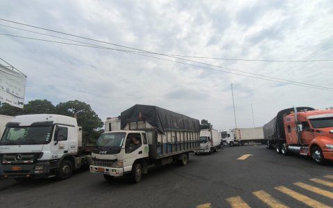 Varios transportistas se han mostrado en contra de la eliminación del subsidio al diésel..